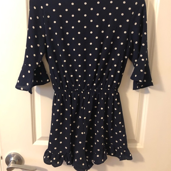 One Clothing Polka Dot Romper - Picture 6 of 6